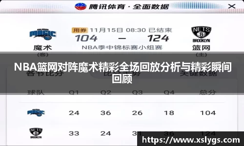 NBA篮网对阵魔术精彩全场回放分析与精彩瞬间回顾